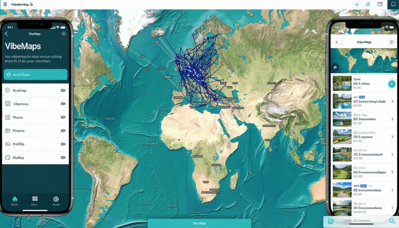 VibeMaps - Geo-Social Discovery App
